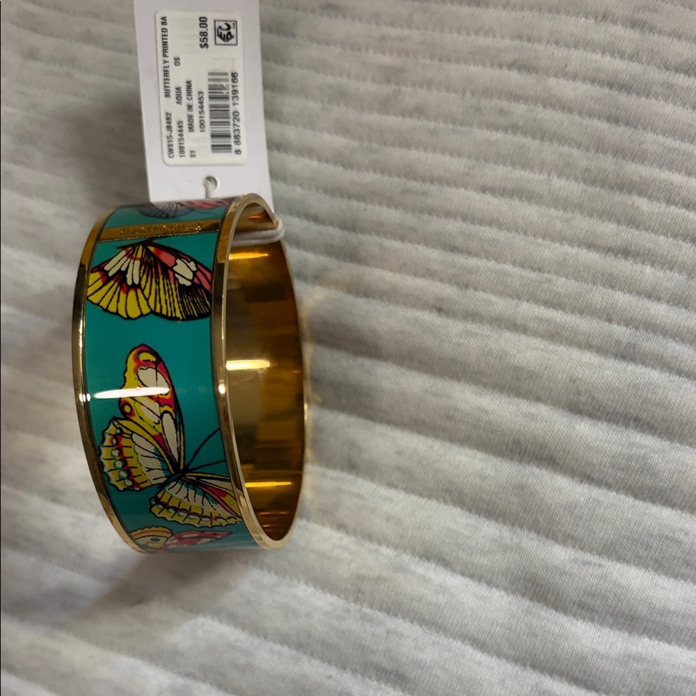 c wonder Colorful Butterfly Bangle Bracelet